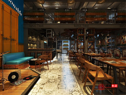 合肥廬陽(yáng)區(qū)燒烤店設(shè)計(jì)裝修案例